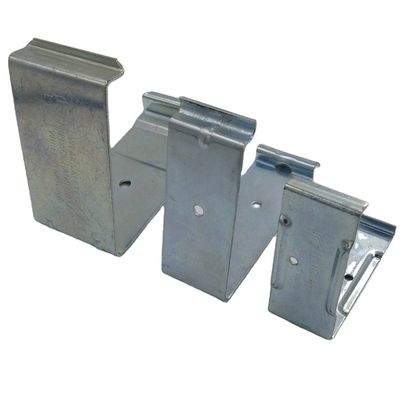 Estampado de chapa de metal Fabricación a medida Revestimiento electrónico negro Cinturón de acero contrachapado reutilizable Caja de madera Clip de caja de metal