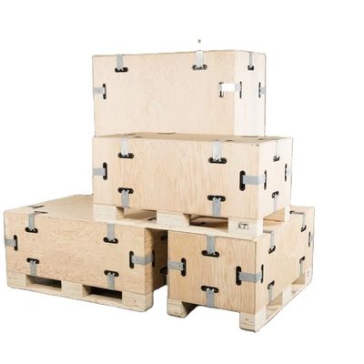 Logotipo personalizado aceptable C057 Estampado de metal 65Mn acero zincado recortes de caja de envío para cajas de madera