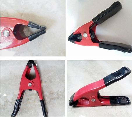 Clampada de resorte de metal galvanizado de acero al carbono tipo 6 pulgadas para la madera