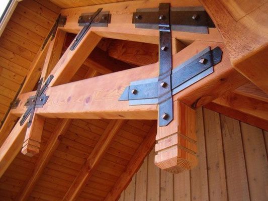 Conectores de madera de acero de forma múltiple