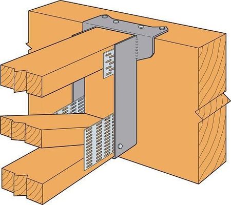 Conectores de madera galvanizados de acero de múltiples formas, perchas de vigas y accesorios metálicos de soporte, estampados, procesados