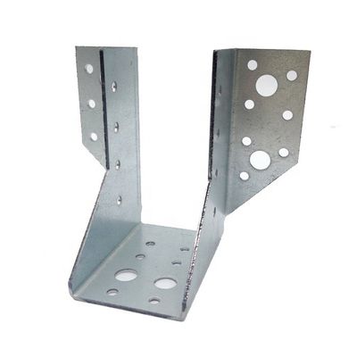 Conectores de madera galvanizados de acero de múltiples formas, perchas de vigas y accesorios metálicos de soporte, estampados, procesados