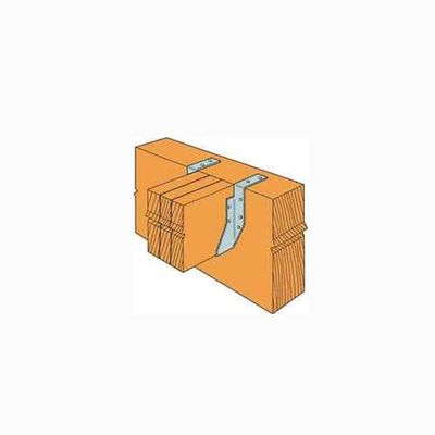 Conectores de madera galvanizados de acero de múltiples formas, perchas de vigas y accesorios metálicos de soporte, estampados, procesados