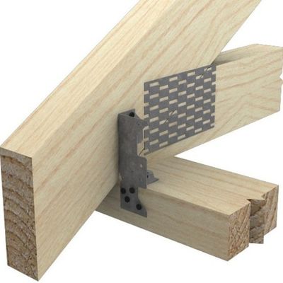 Techo de la casa de madera Truss Placa de uñas de ancho personalizado * longitud de nudillos Truss con dentaduras de uñas