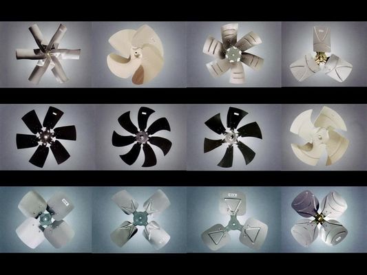 OEM Cuchillas de ventilador personalizadas Exhaust fan salida de aire Cuchilla de ventilador personalizada para aire acondicionado