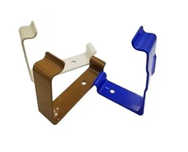 Clips metálicos en forma de V para cajas de madera con resorte, piezas estampadas para logística y fijación de cajas de madera