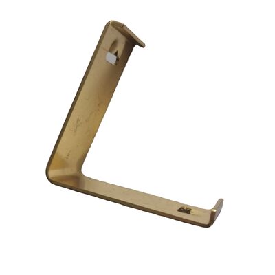 Clip de caja en forma de V de acero inoxidable reutilizable con tamaño personalizado para retención de somier de madera