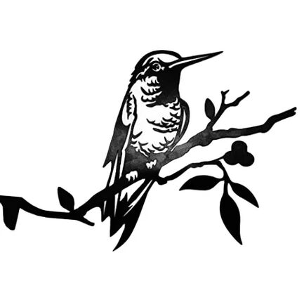 Decoraciones de metal artesanales cortadas con láser con patrones personalizados para adornos de jardín y parque con color personalizado