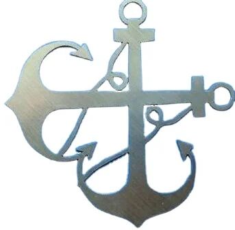 Decoraciones de metal artesanales cortadas con láser con patrones personalizados para adornos de jardín y parque con color personalizado