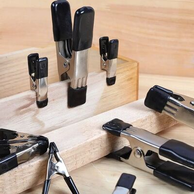 Multifunctional Metal Spring Clamp Fabricating Tools Woodworking a Type Clamp