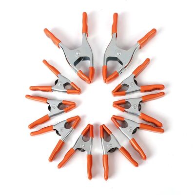 Clampada de resorte de metal a medida Herramientas de hardware Clampadoras manuales Blanco Clampada de metal 4' 6' 9'