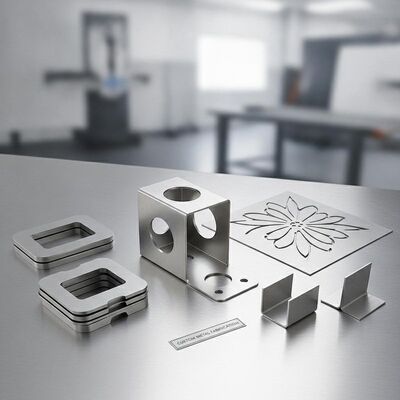 OEM piezas de estampado de chapa de metal de acero inoxidable personalizadas con corte por láser y servicios de fabricación de chapa de metal de flexión