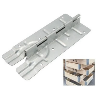 Accesorios de hardware galvanizados para paletas de madera